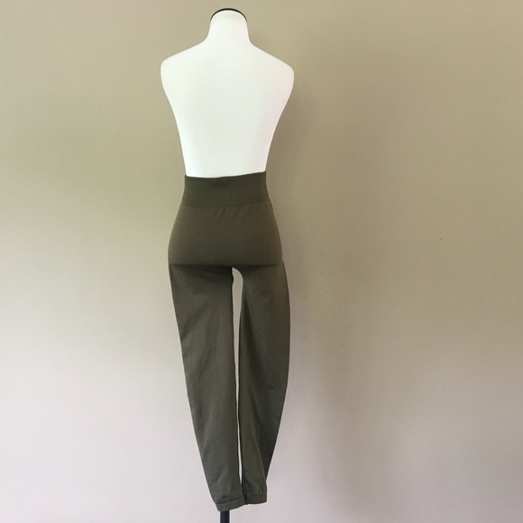 Green Tights Leggings Large Nana Outfitters - Picture 7 of 7